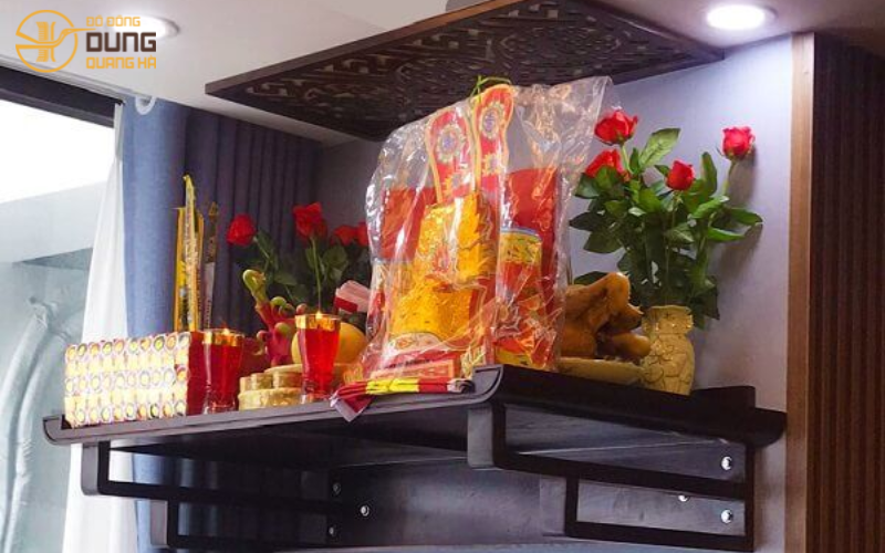 Bài trí bàn thờ ông Táo