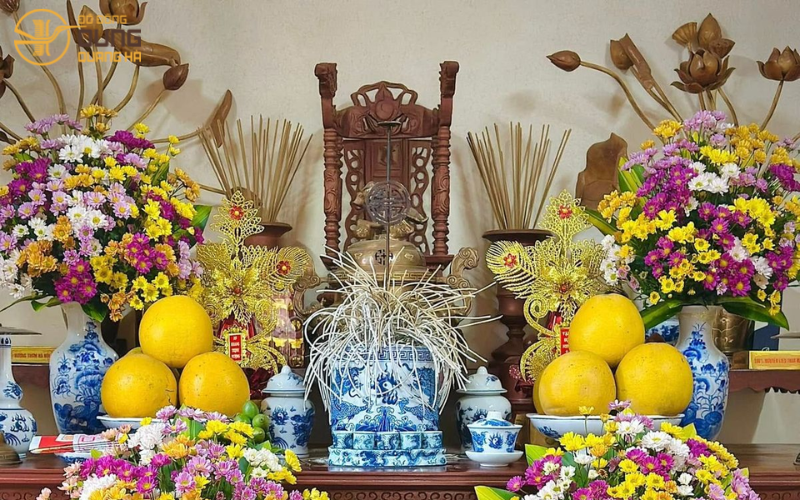 Cách bày trí bàn thờ gia tiên