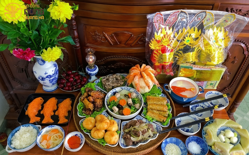 Nghi thức cúng ông Công ông Táo đầy đủ