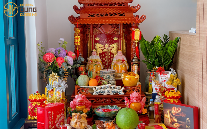 Lễ cúng Thần Tài, Thổ Địa là nghi lễ quan trọng trong lễ cúng Tết Nguyên Đán