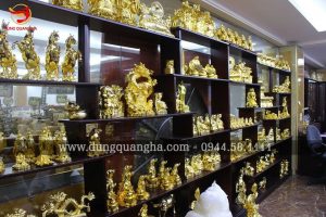 Đồ đồng mạ vàng – Sang trọng, đẳng cấp tại Dung Quang Hà