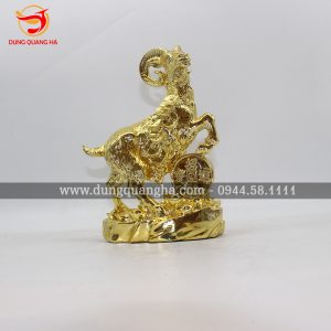 Tượng dê mạ vàng đẹp sống động, giá rẻ tại Hà Nội