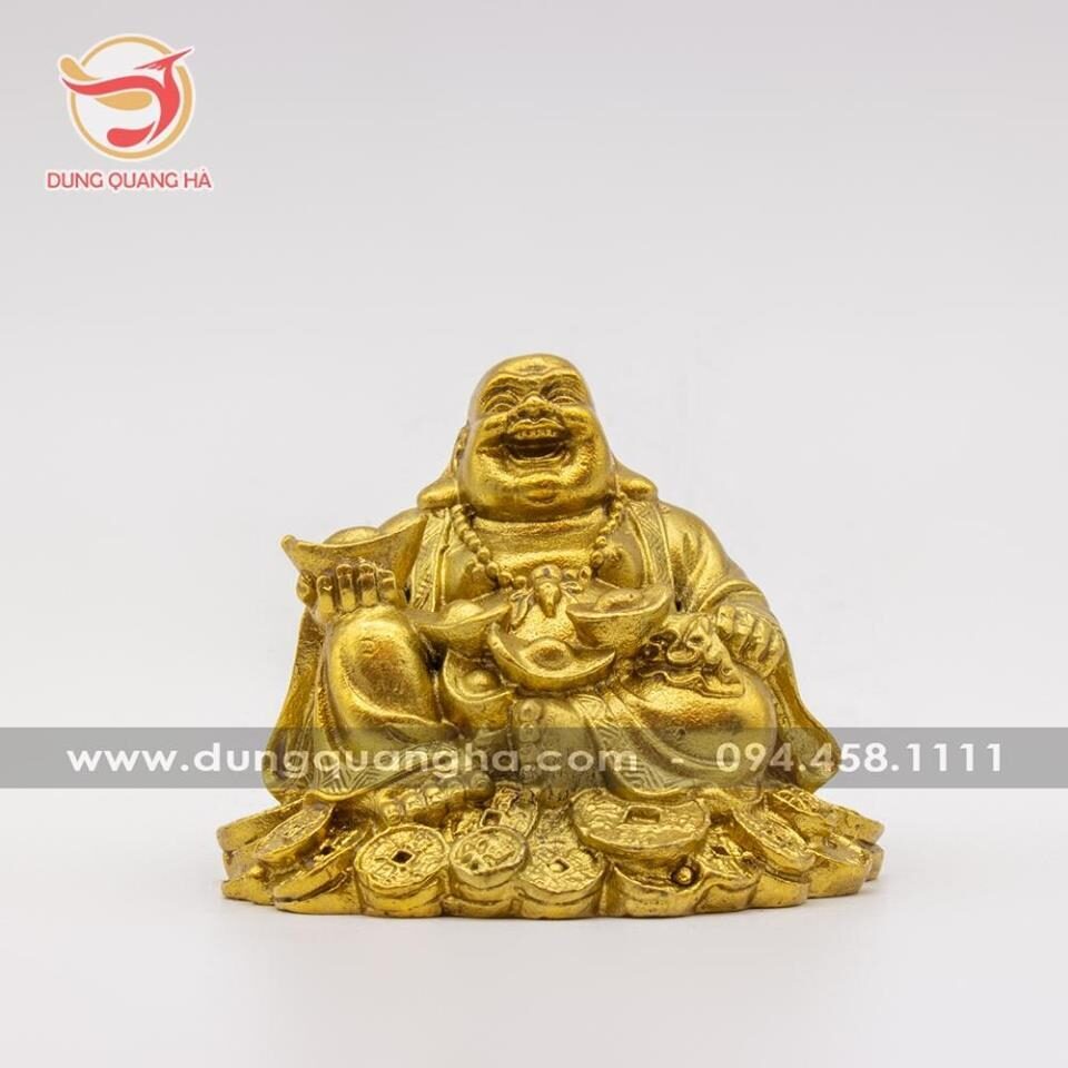 Tượng Phật Di Lặc ngồi trên tiền ý nghĩa