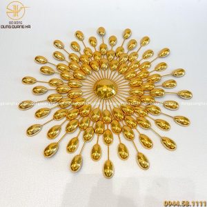 Tranh hạt mạ vàng 50cm hàng đặt thiết kế ấn tượng