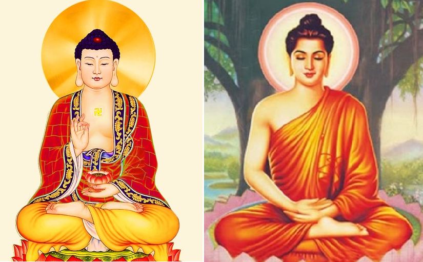 Sự Khác Nhau Giữa Đức Phật A Di Đà Và Đức Phật Thích Ca - Đồ Đồng Dung  Quang Hà %