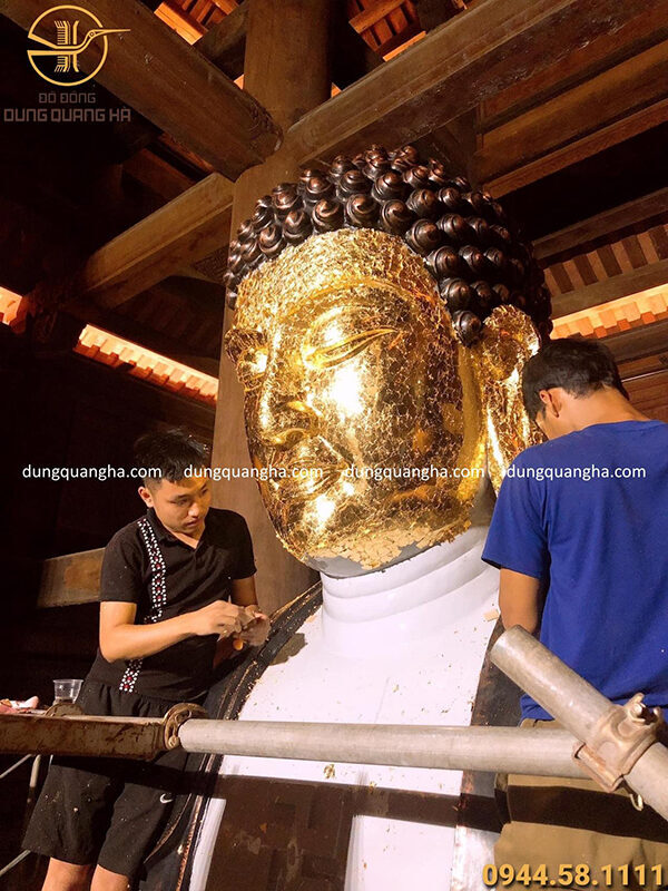 Dát vàng tượng Phật 1