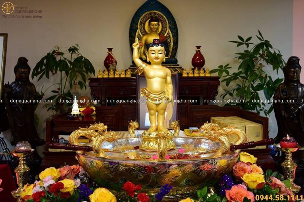 Tượng Phật Đản Sanh Mini
