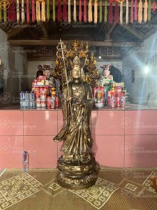 Giao tượng phật địa tạng cao 1m27 tại chùa phần sa yên lạc Vĩnh Phúc