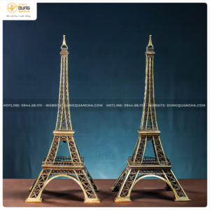 Quà tặng tháp Eiffel bằng đồng làm màu cao cấp