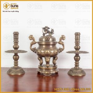 Bộ tam sự cao cấp với thiết kế tinh xảo 