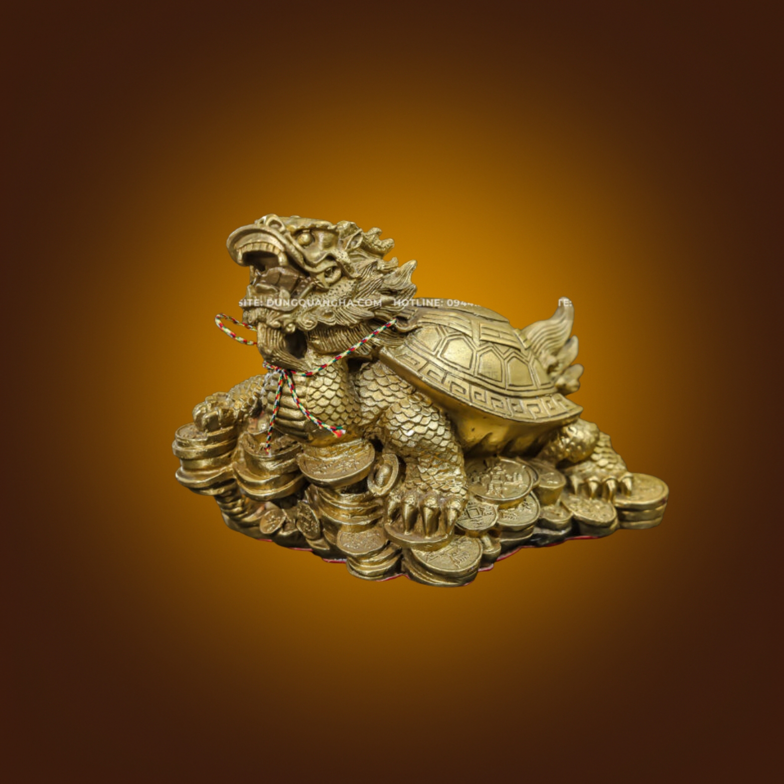 Rùa Đầu Rồng Bằng Đồng