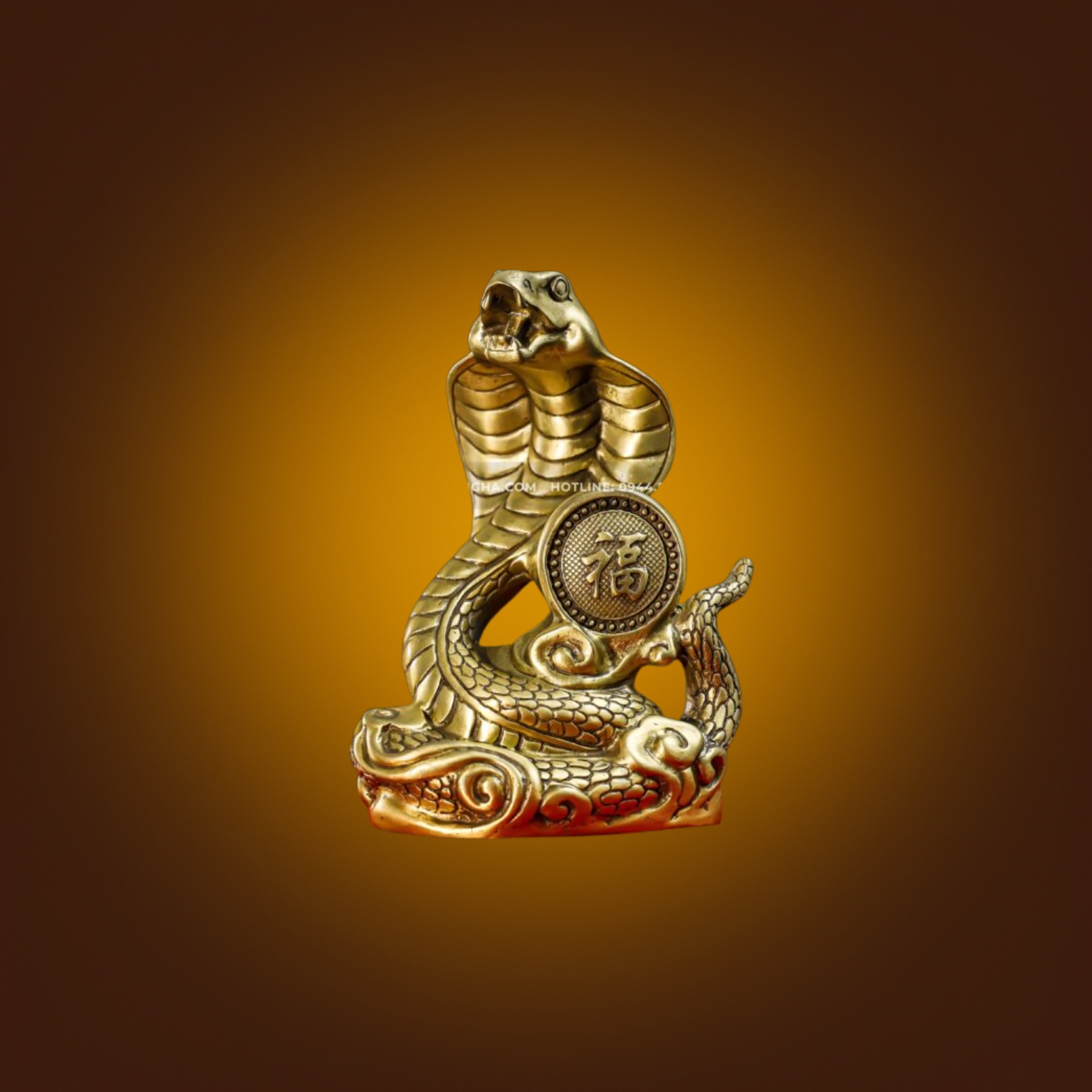 Tượng Rắn Bằng Đồng