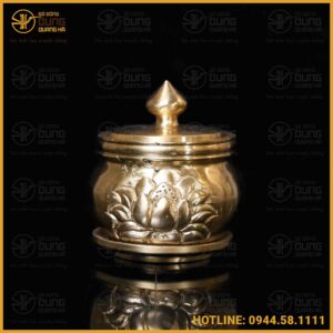 Chóe thờ bằng đồng catut cao 7cm