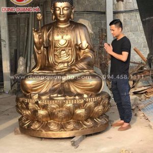 Thăm quan xưởng đúc tượng Phật Ý Yên – Nam Định